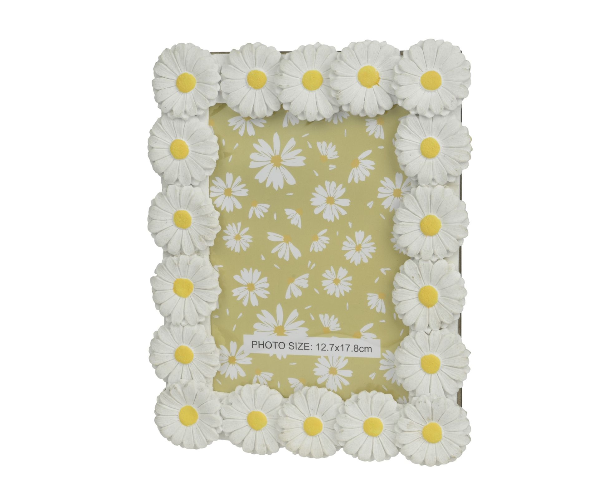 Фоторамка Decoris Ромашки 17х22 см 891536 Kmg
