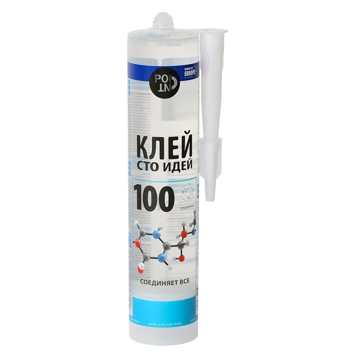 Клей в/гвоздей 100 идей прозр 290мл POINT_(3640)