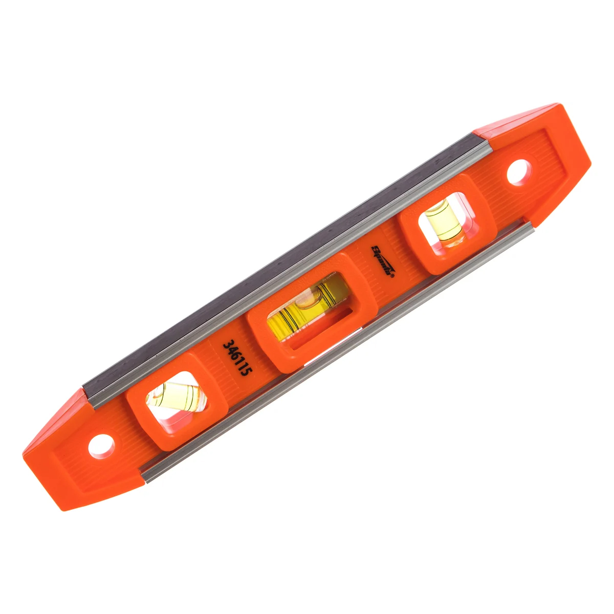 Уровень усиленный, 230 мм, 3 глазка, магнитный, пластмассовый "Торпедо" (IV)// Sparta