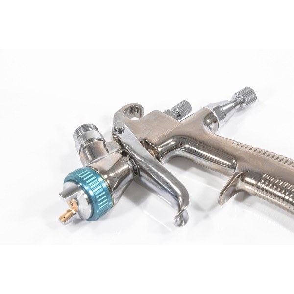 Краскораспылитель AG 970 LVLP , профессиональный, гравитационного  типа, сопло 0,8 мм // Stels