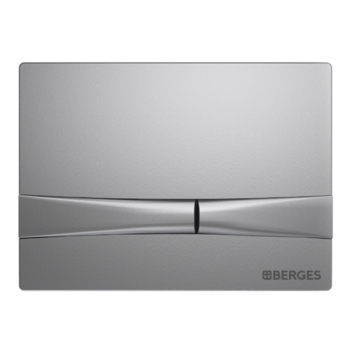 Кнопка BERGES для инсталляции NOVUM F2 матовый хром