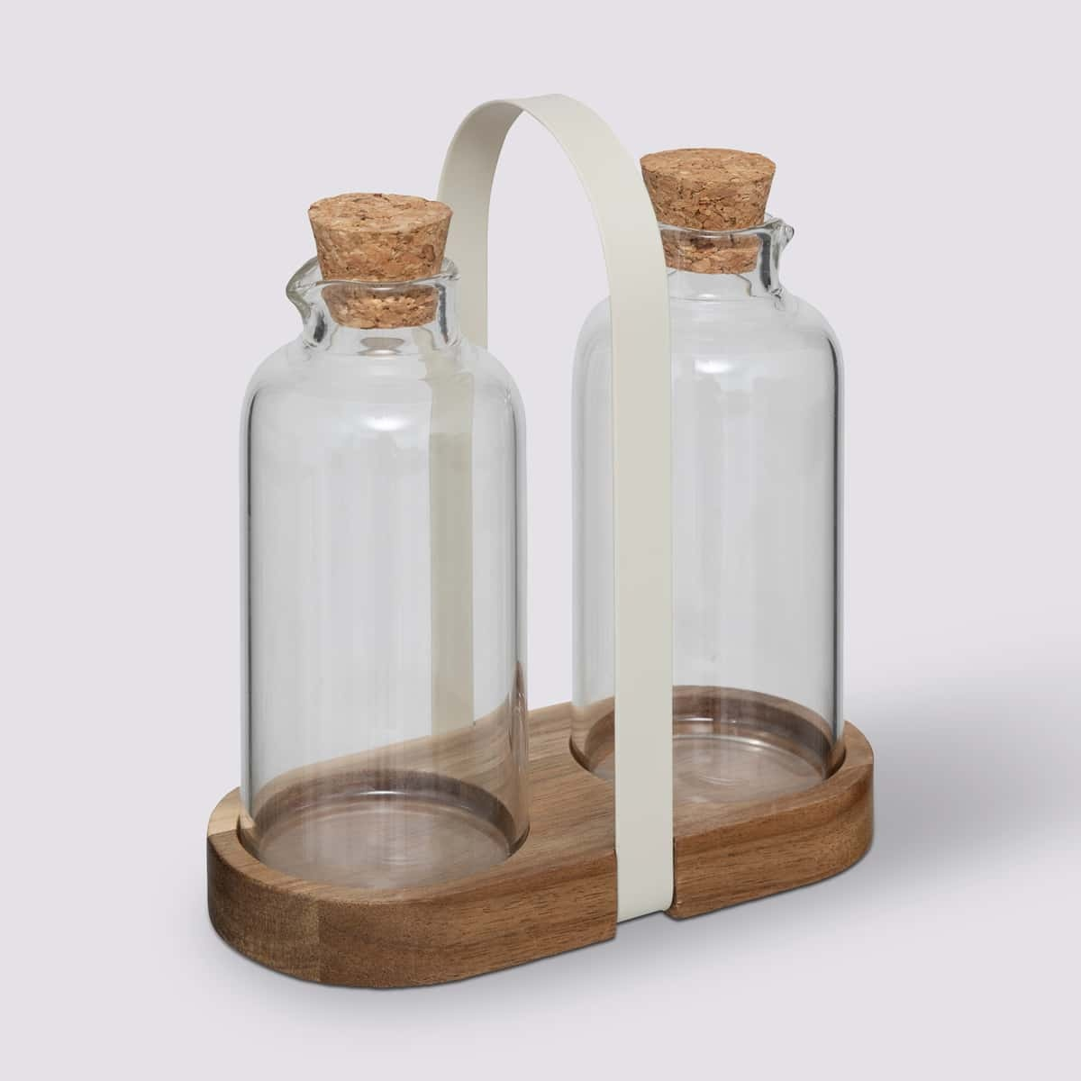 Набор бутылок для масла и уксуса 5Five на подставке 203015