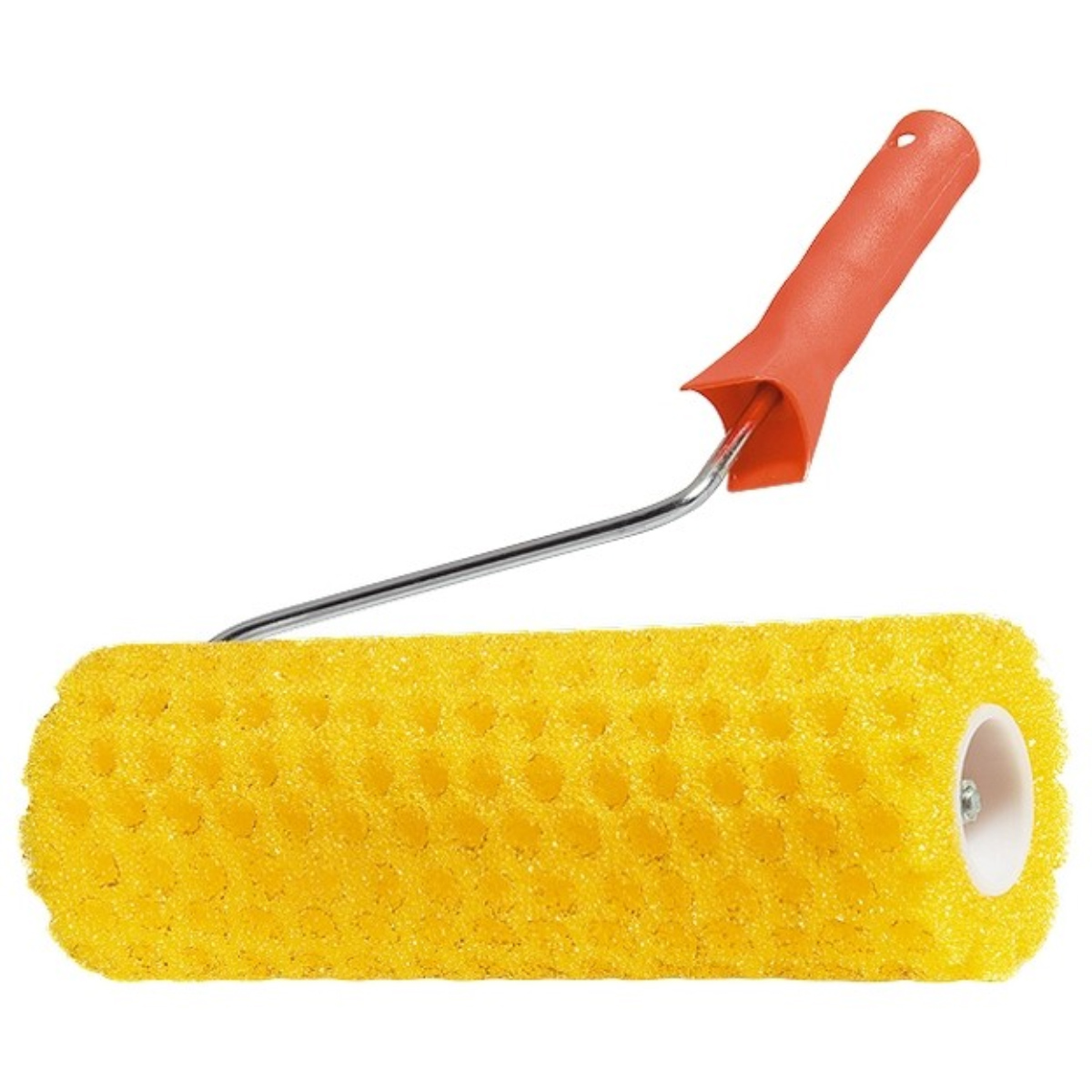 Валик "СТРУКТУРНЫЙ" поролоновый с ручкой, "горошек", 230 мм, D - 80 мм, D ручки - 6 мм// MTX