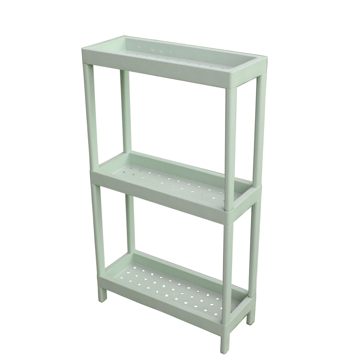 Полка прямоугольная зеленая 40х16х70см TC-113 PRC