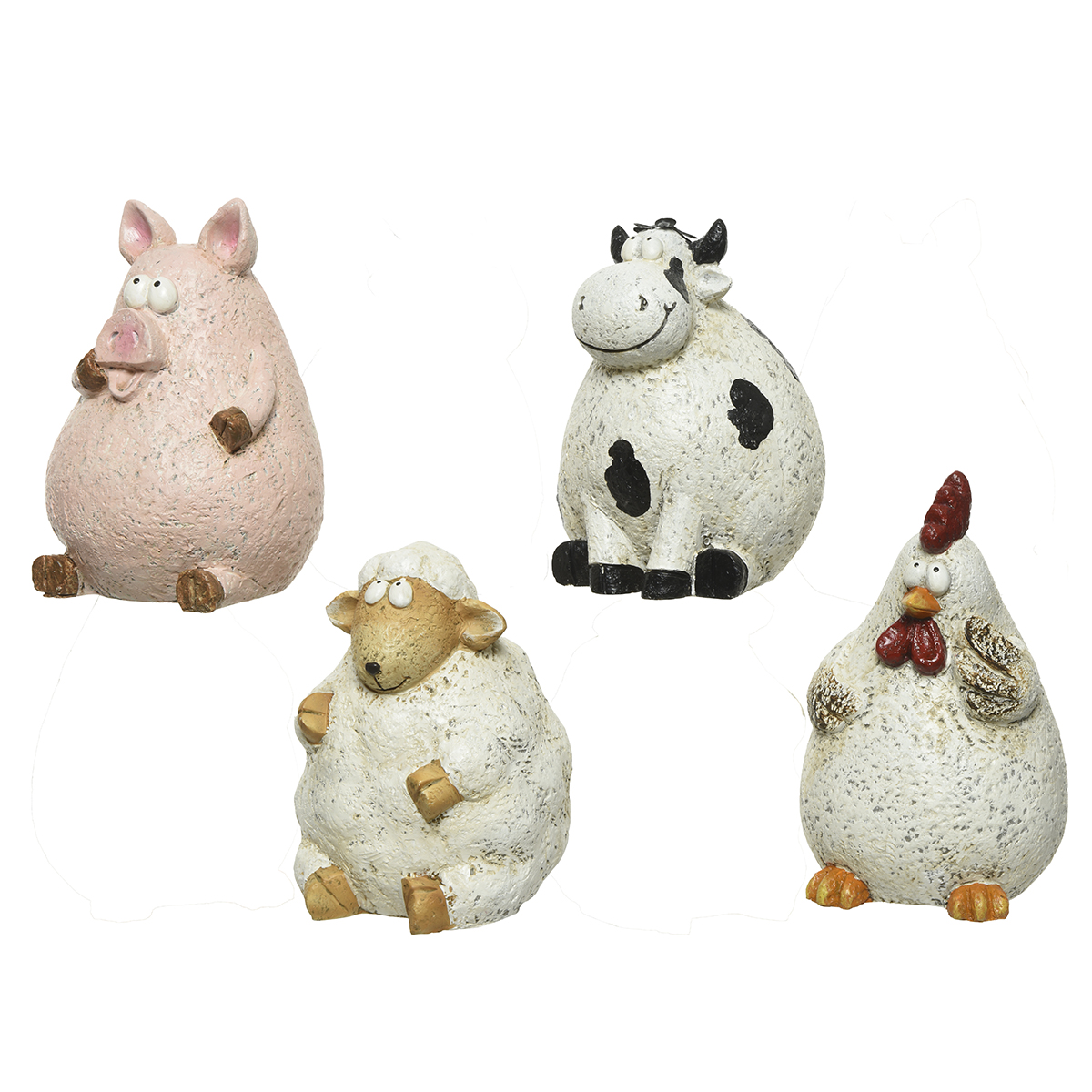 Фигура садовая Животные в ассорт. 4 дизайна 14,7х26,5х25,5 см 803604 Kmg