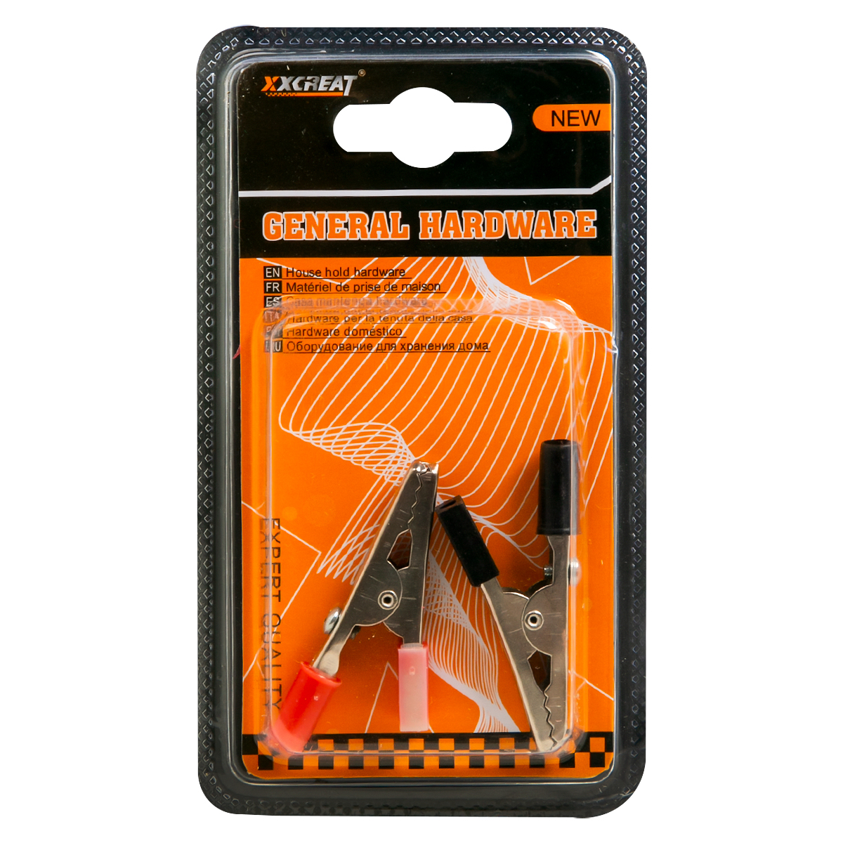 Зажим электрический 2 шт средний