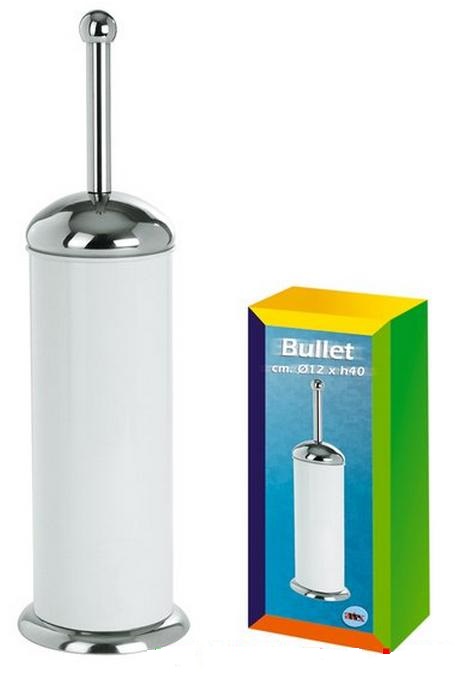 Гарнитур для туалета "Bullet" (белая) для ершика