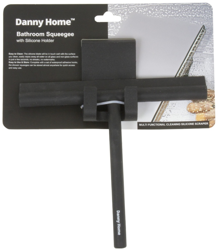 Скребок для уборки DH силикон 21х19см DH4196-BLACK