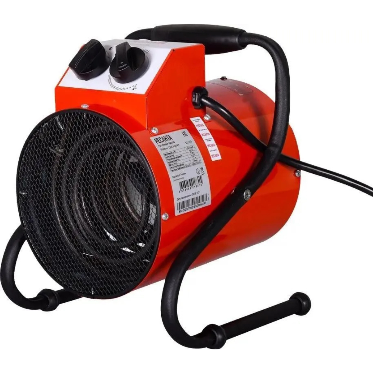 Тепловая электрическая пушка ТЭП-5000К1 (круглая)