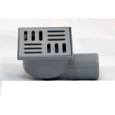 Трап Ани d50"бок 15*15 нерж.реш. нерегулир. TA5112