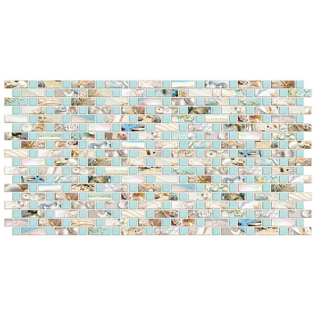 Панель ПВХ 0,3 мозаика «Карибы» 4627158788282