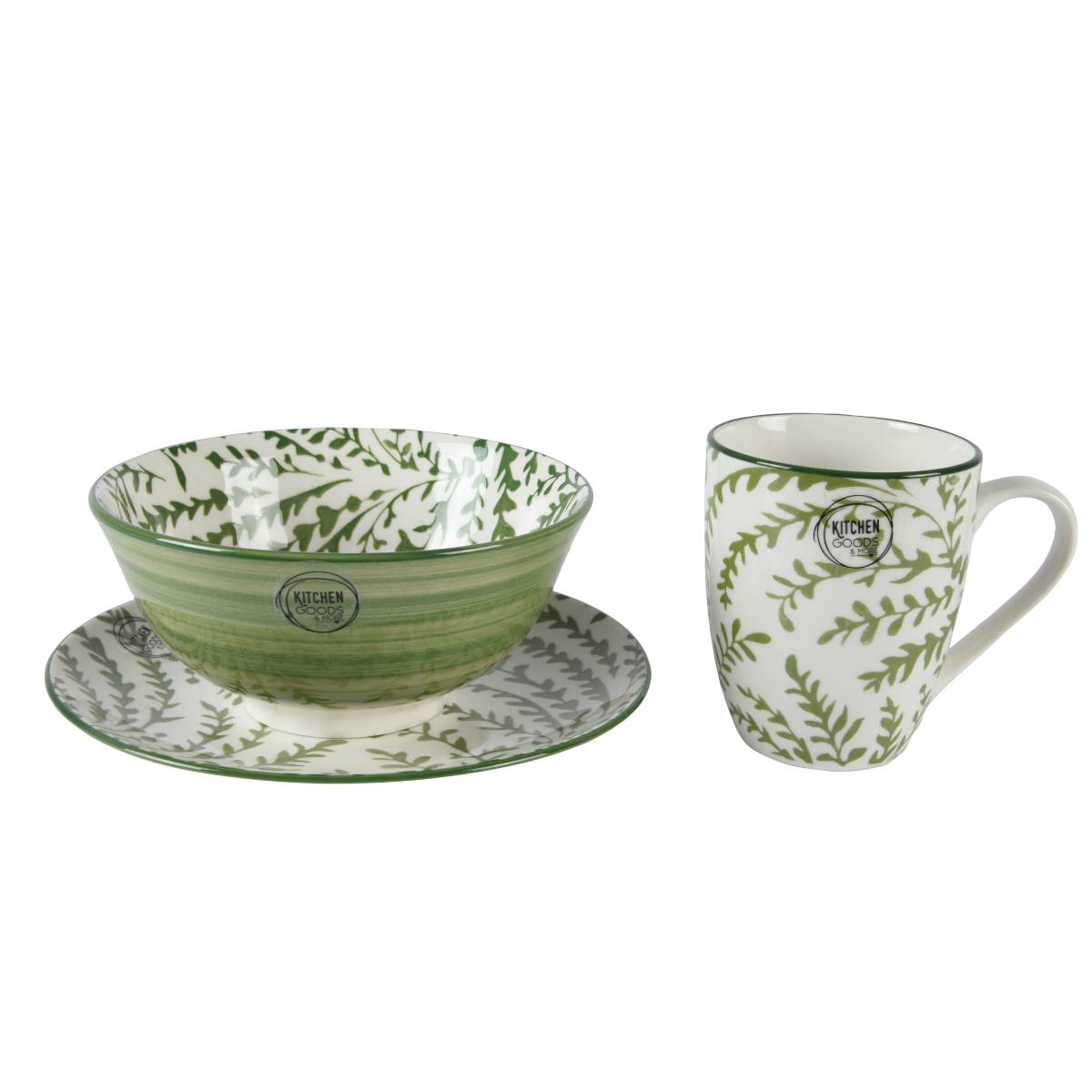 Набор столовый 12 пр Creen Love фарфор  Kaemingk  829054