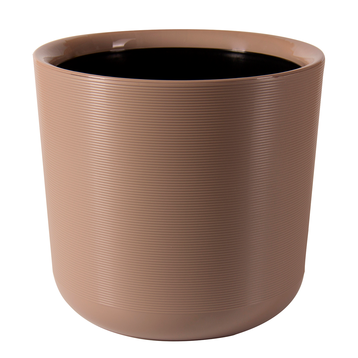 Горшок пластиковый с вкладкой, ЛИОН 9 л ФРАППЕ d25 h 21 ЛИ25-90