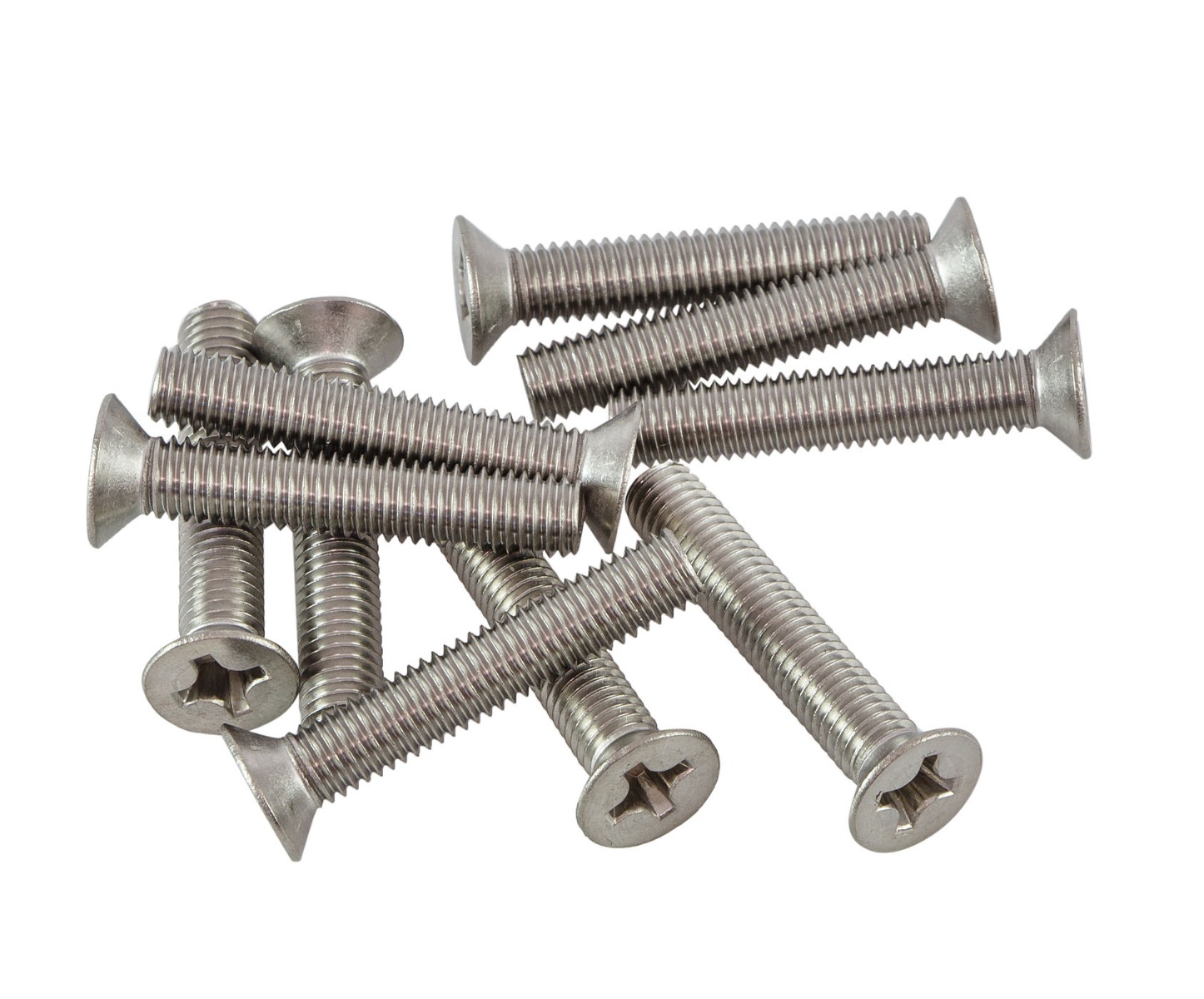 Винт оцинк.пот. DIN 965  М 6х40 (8шт)