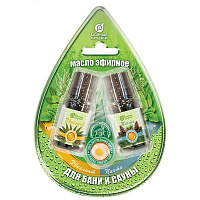 Набор эфирных масел в блистере Банные штучки, 2х10 мл Эвкалипт и пихта 32289
