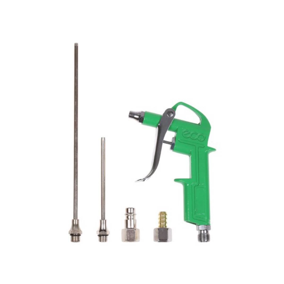 Пистолет продувочный c комплектом сопел ECO ABG-20, арт.ABG-20