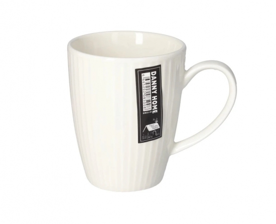 Кружка керамическая DH 330 мл беж BW22-20