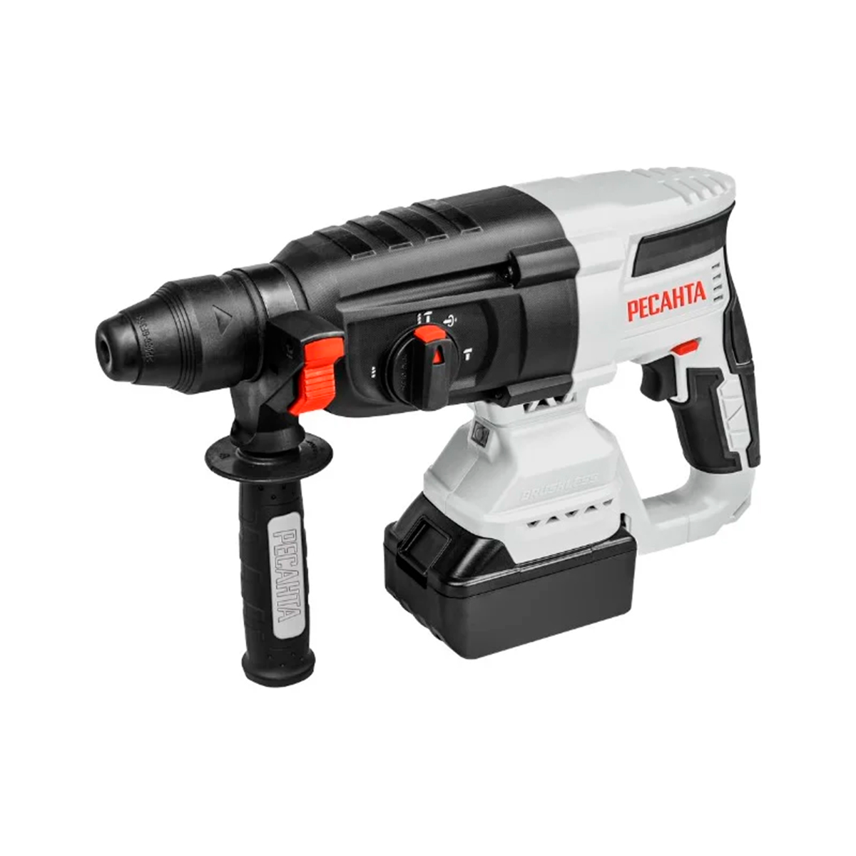 Перфоратор аккумуляторный АП-20Li/4 (в комплекте 2 АКБ и ЗУ) в кейсе Ресанта