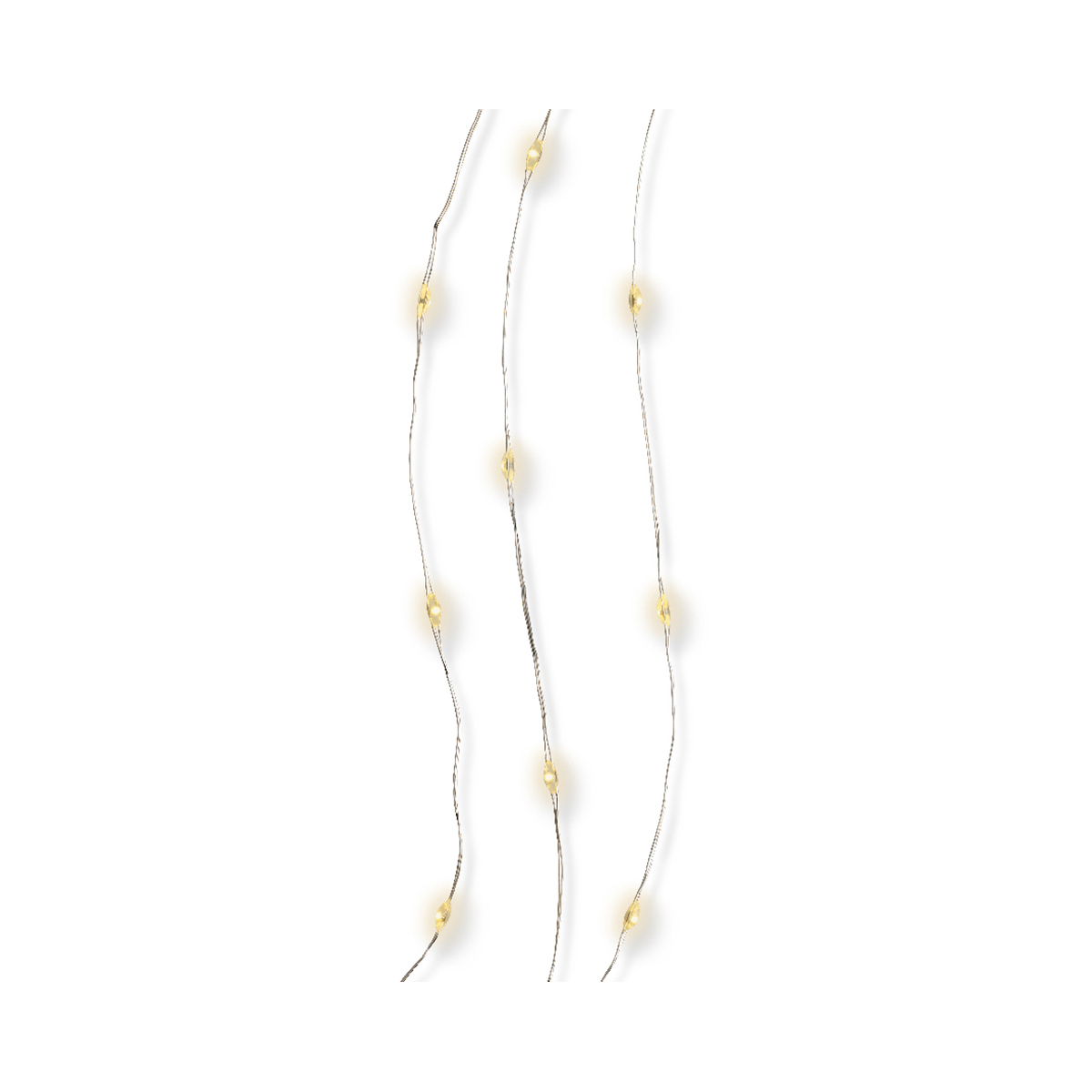 Микрогирлянда LED Капелька 45 см на батарейке CR2032 (в кпл.не входит)482375 Kmg