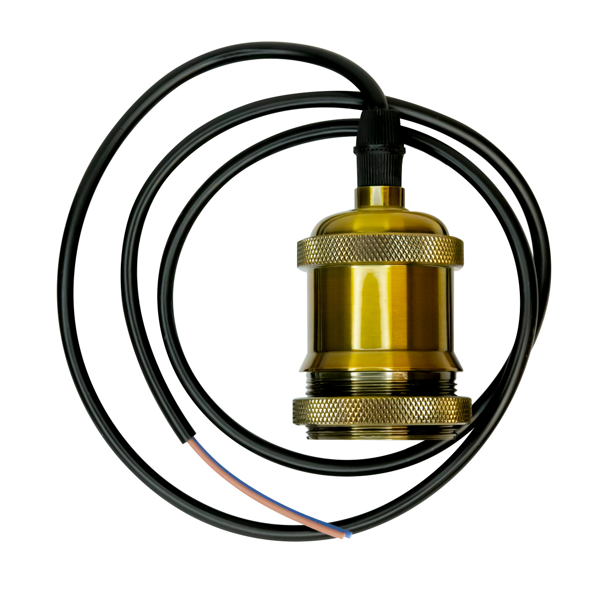 Патрон для ламп ретро DT01-1M Золото