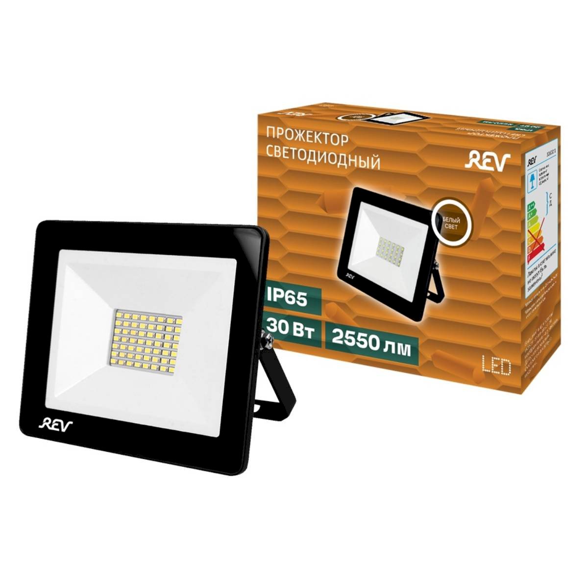 Прожектор светодиодный Ultra Slim30W, 4000К, REV 32602 1