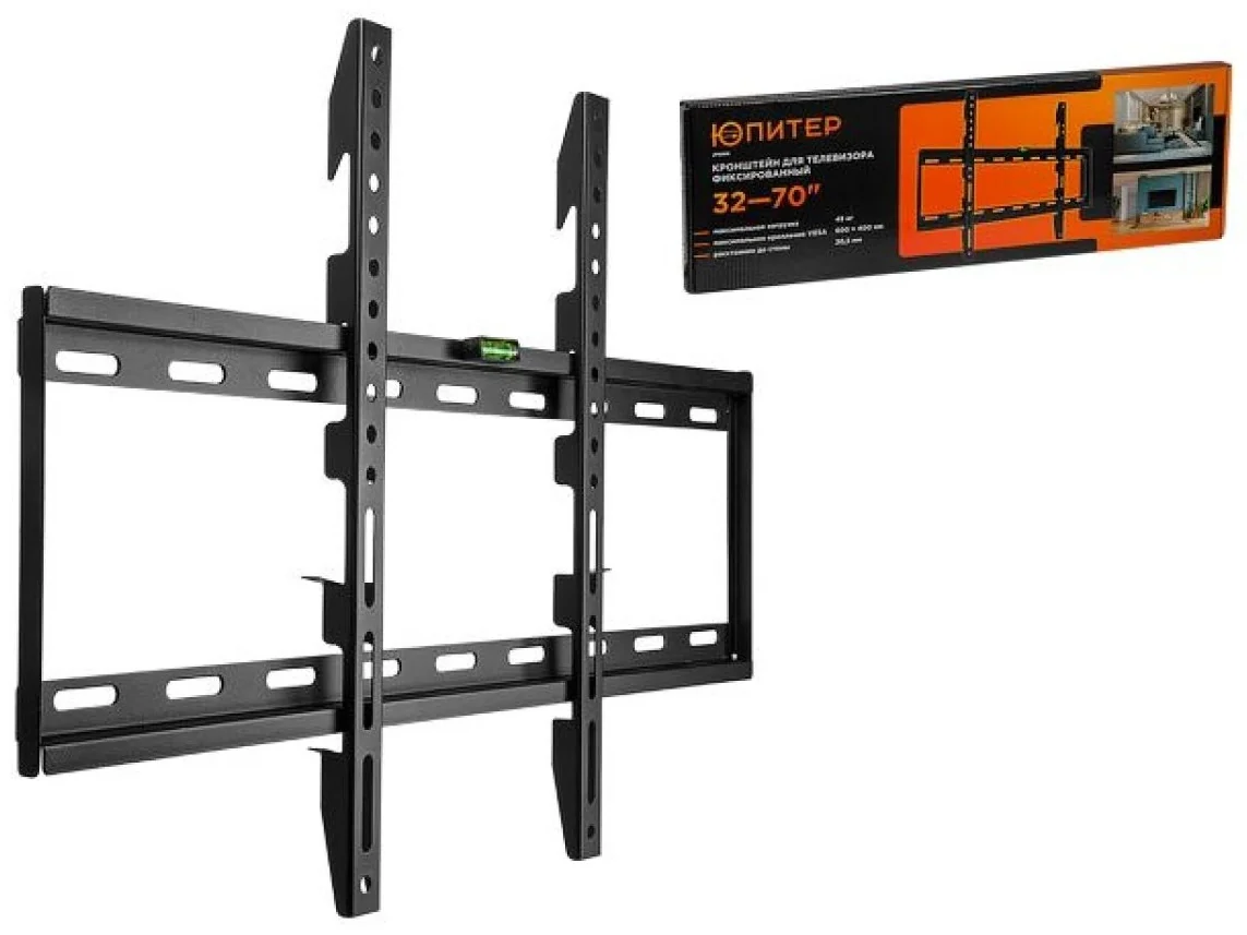 Кронштейн для телевизора 32"-70" фиксированный ЮПИТЕР, арт.JP9300