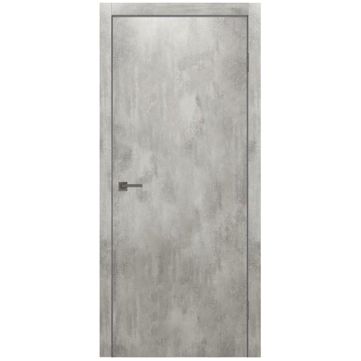 Дверное полотно глухое "Гладкая" Бетон 700мм