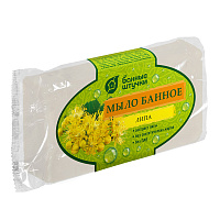 Мыло кусковое Банные штучки, Липа 100 г для бани и сауны 33677
