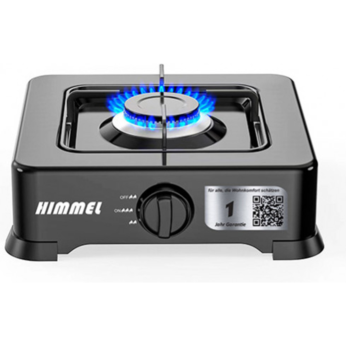 Плита газовая HIMMEL SG-2001, 1 конф., черный