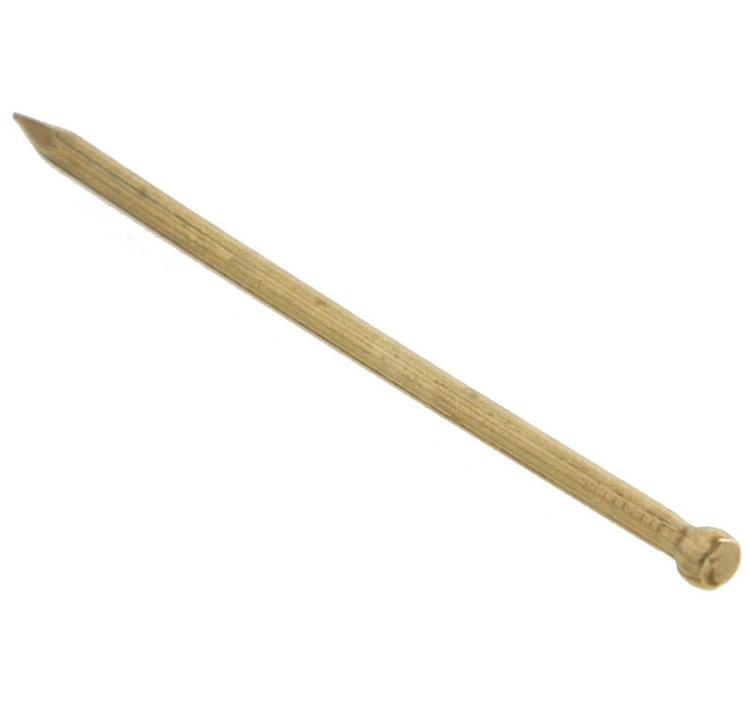 Гвозди финишные 1,4x45 (латунирован. 40 шт)