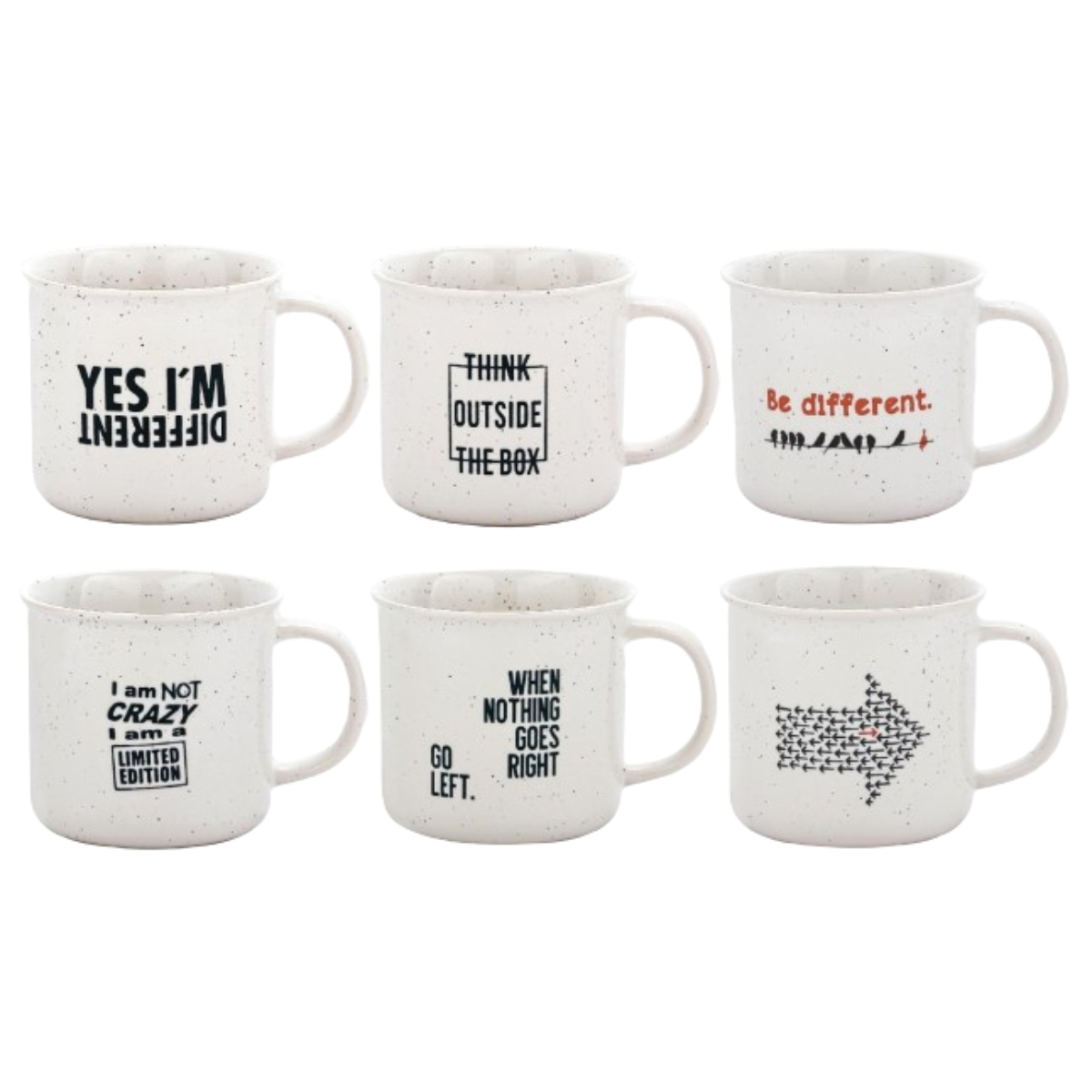 Кружка DH Affirmations 350мл 6 диз.T01-185E