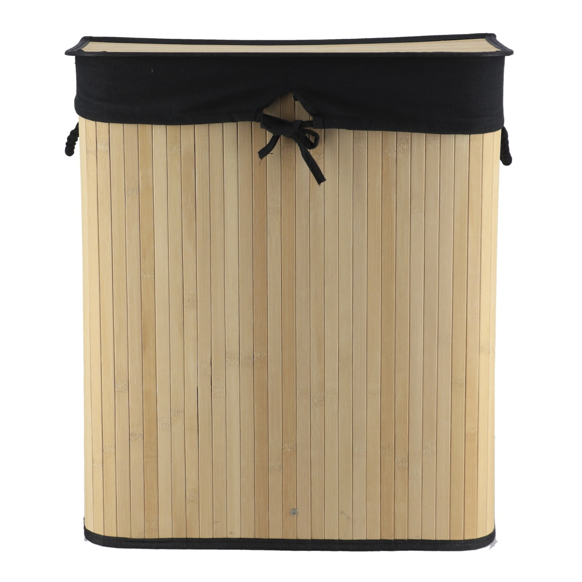 Корзина для белья Tendance прямоугольная бамбук 2 отделения 8708237
