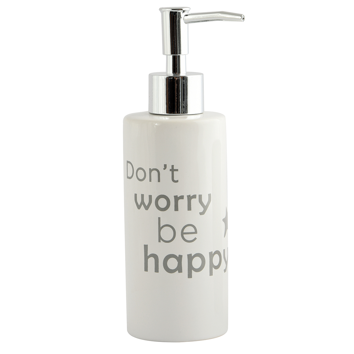 Дозатор для жидкого мыла MSV Home керамика белый 144399