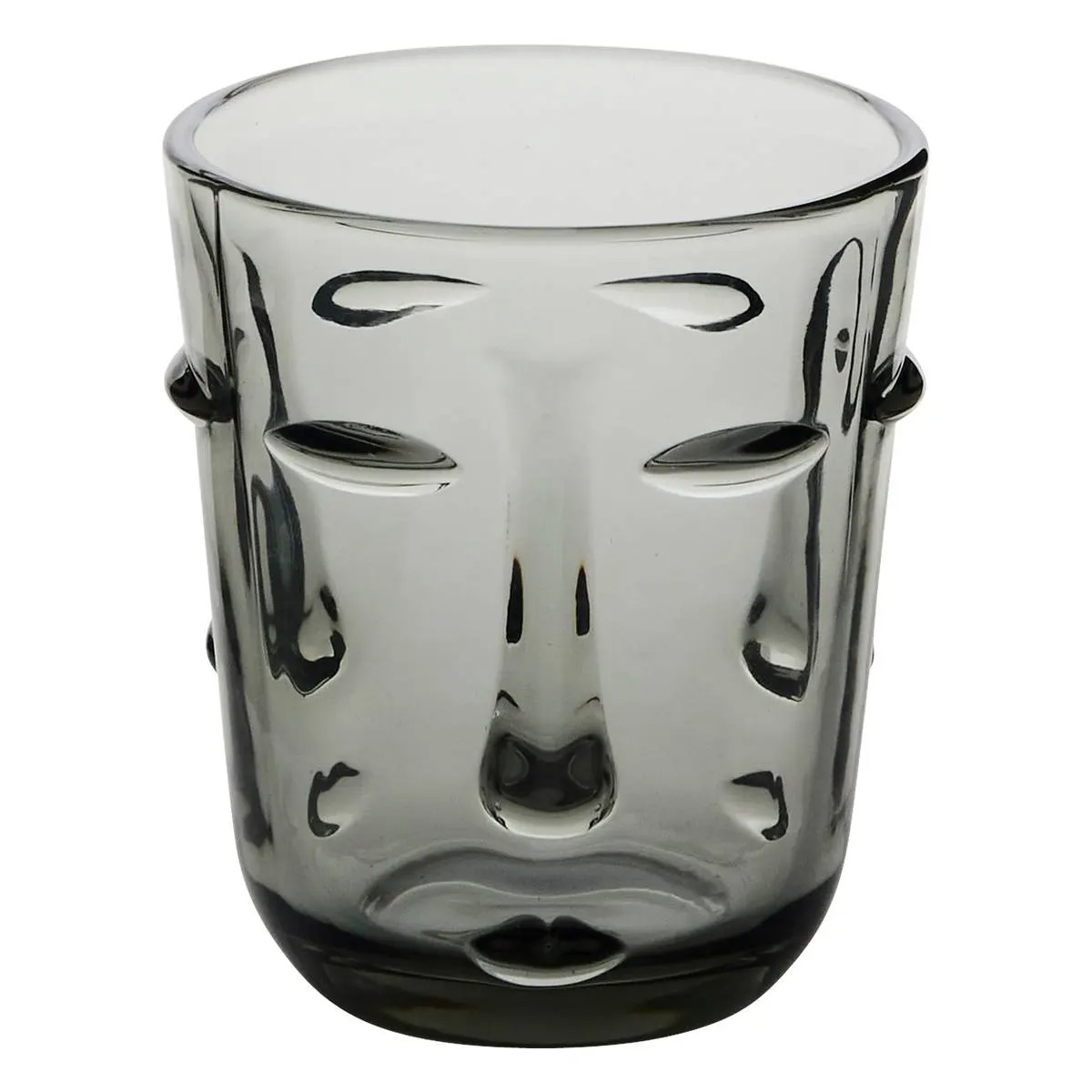 Стакан FACE  300 мл прозрачный серый 203457B