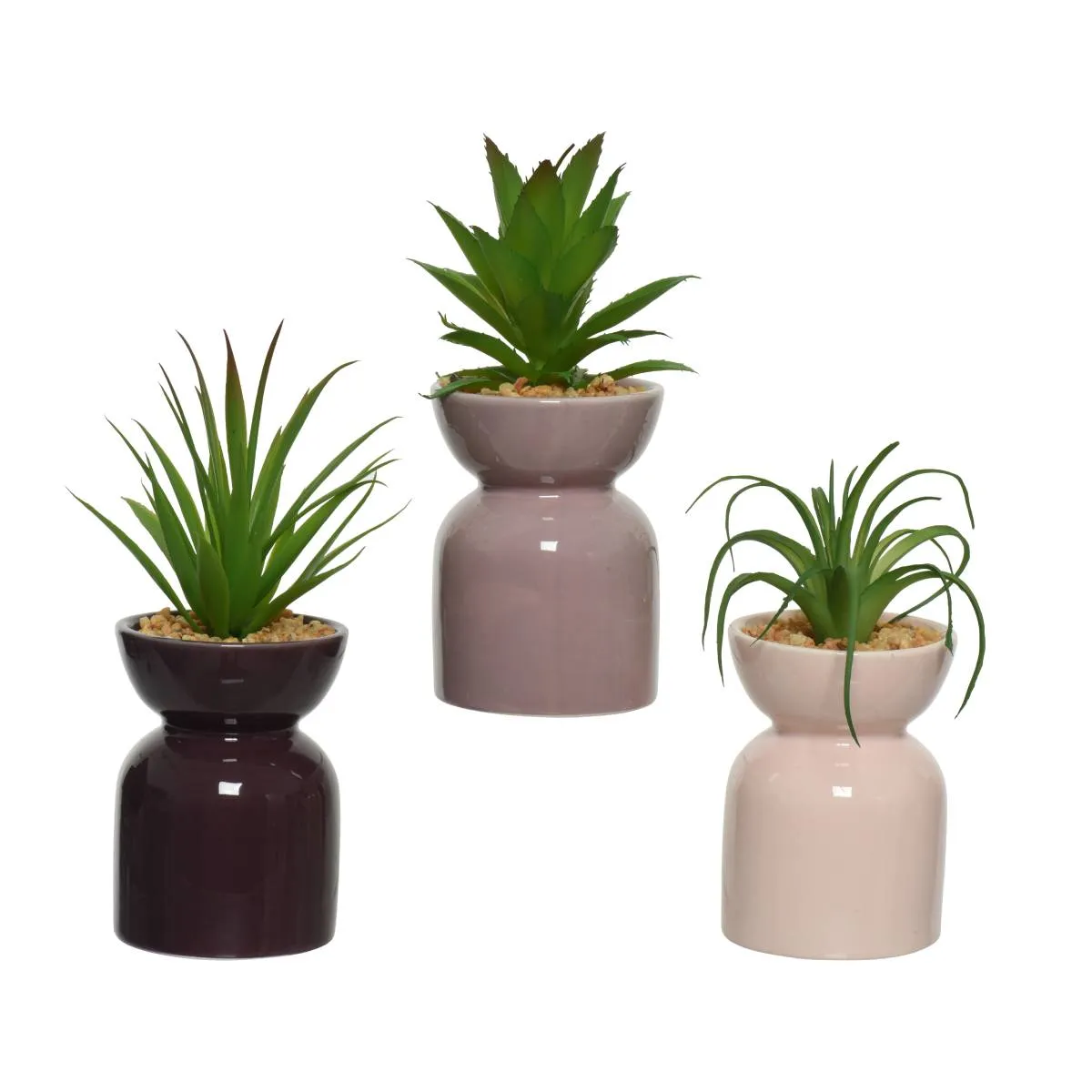 Растение искусственное в горшке Суккулент в ассортименте 800532 Kmg