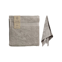 Полотенце махровое 50х100 см светло-серый HD1001090 К