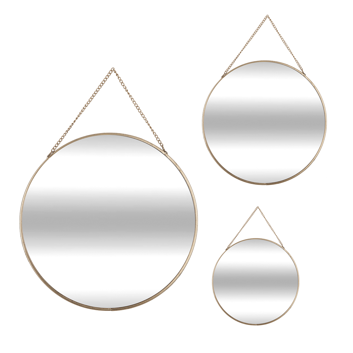 Набор декоративных зеркал Atmosphera Круги 3 шт 141198A