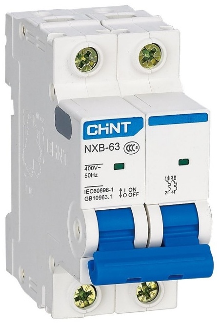 Авт. выкл. NXB-63S 2P 63А 4.5kA х-ка C (R)