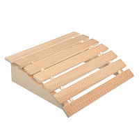 Подголовник Банные штучки, Рогожка с орнаментом, 35х30х10 см, липовый мягкий 33424