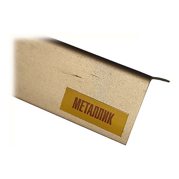 Угол 20*20мм 2,7м "Идеал" 081/Металик серебристый