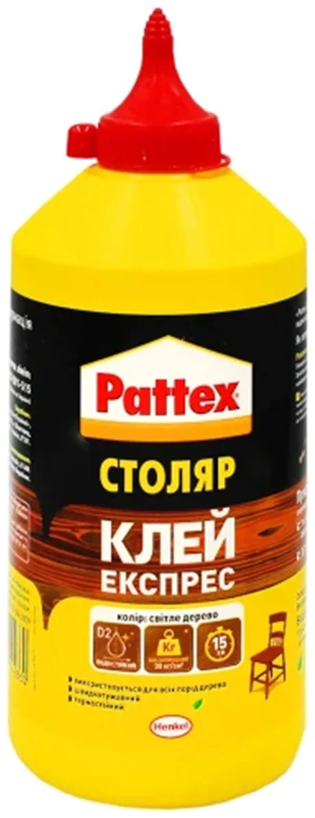 Клей Столяр D2 Pattex wood express, 750g, 6 шт