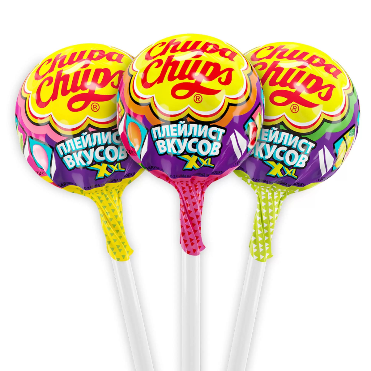 Chupa Chups карамель Flavors Playlist 29г