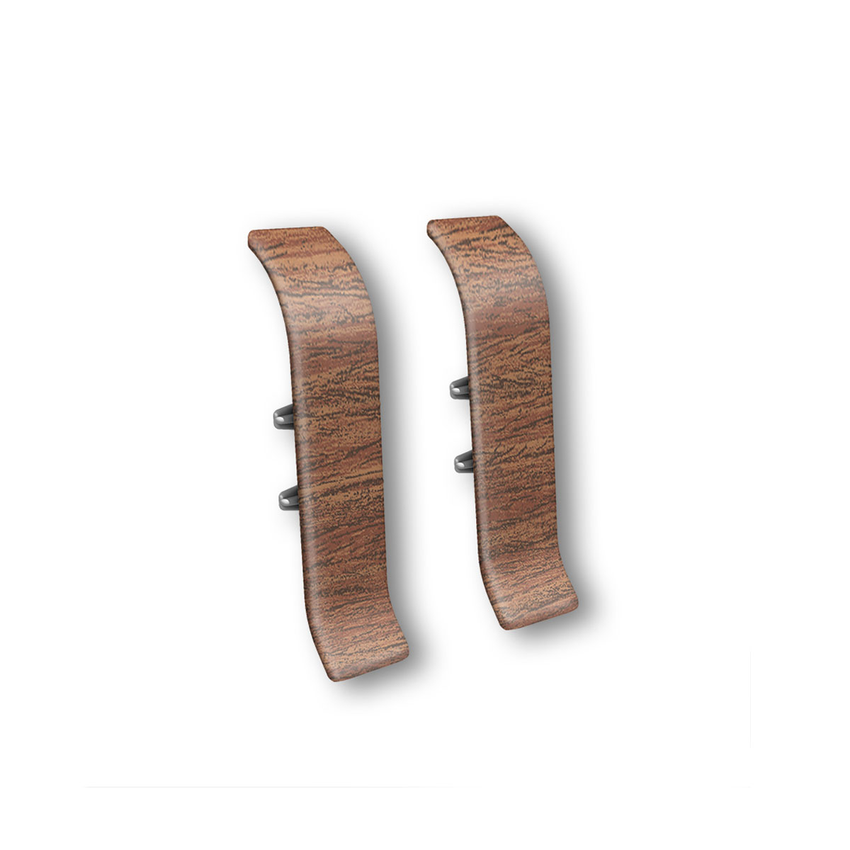 Соединитель для плинтуса 55мм "Идеал Классик", 341 Ольха