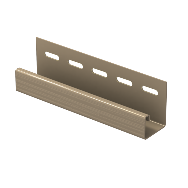 J-планка (ПВХ).0044.Н. кирпич бежевый