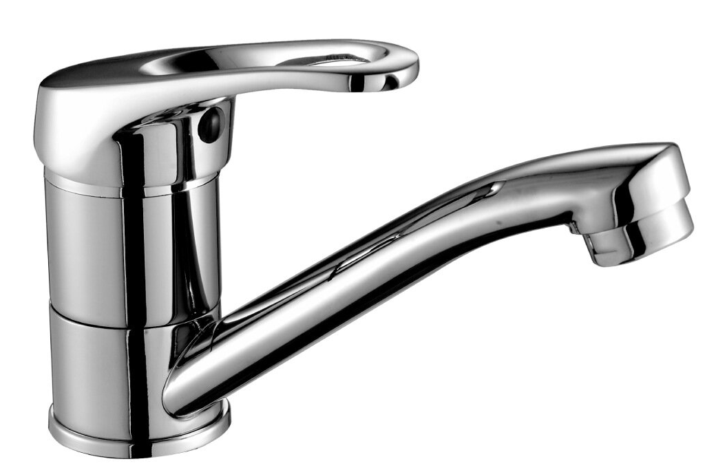 Смеситель д/р Rossinka B35-22 повротныйгусак"Р"