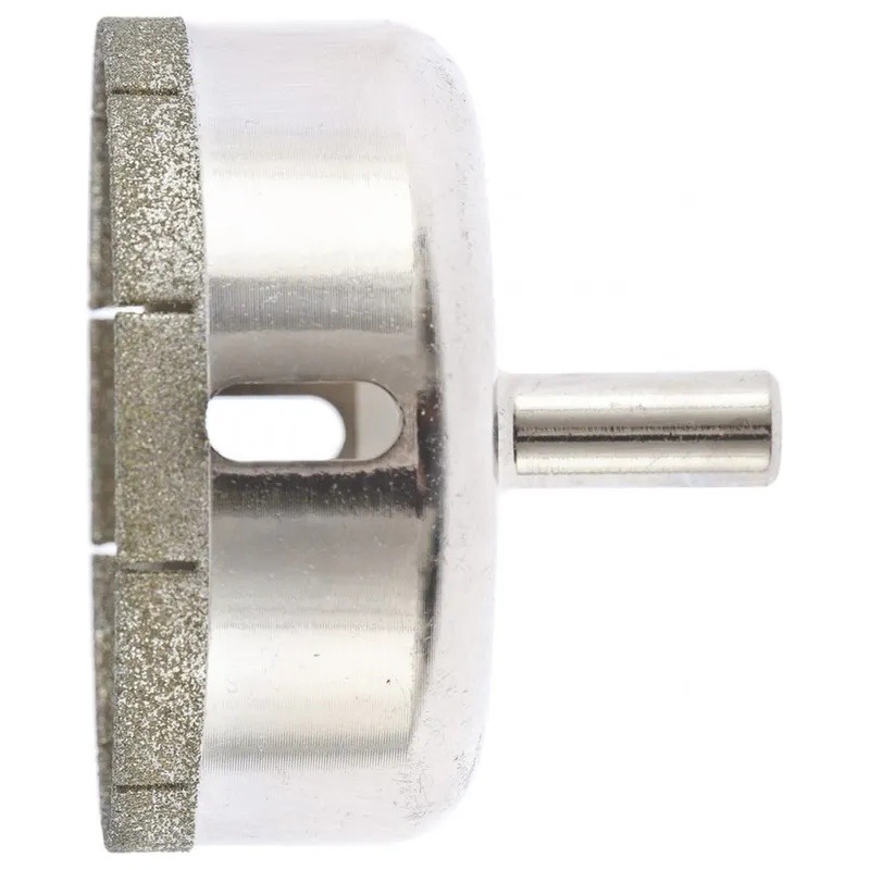 Сверло по керамической плитке и стеклу, 70 х 55 мм, 6 гр.хв-к, с центр. сверлом// Сибртех