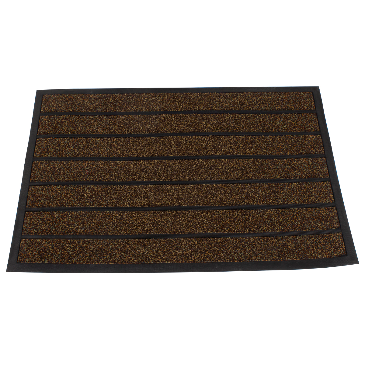 Коврик коричневый)прорезиненный придеверный 60*90см., PRC