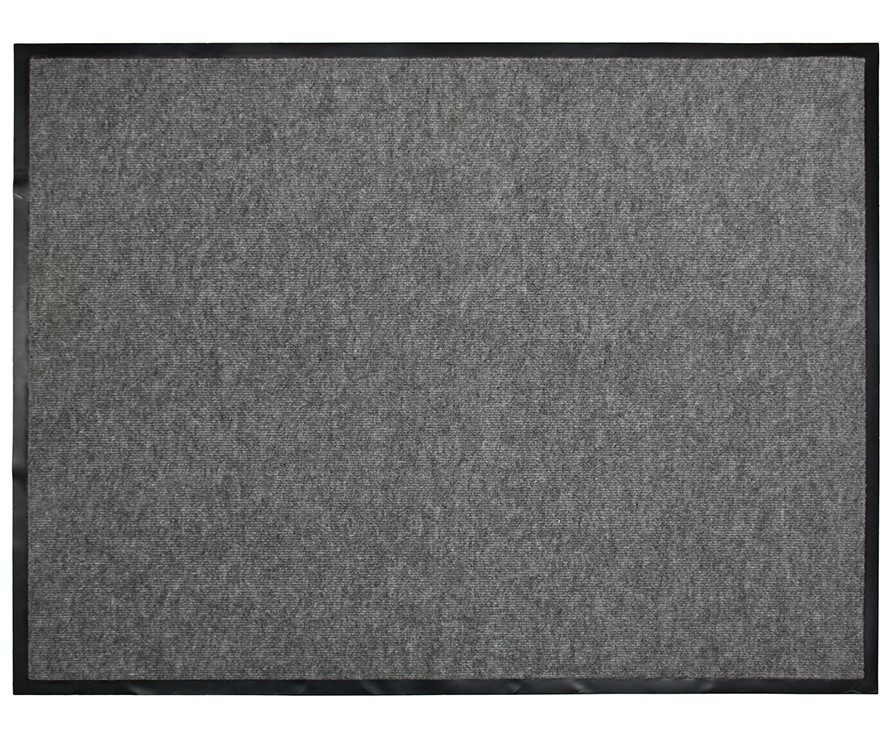 Коврик влаговпитывающий, ребристый “TRIP” 120*150 см "VORTEX", серый / 6