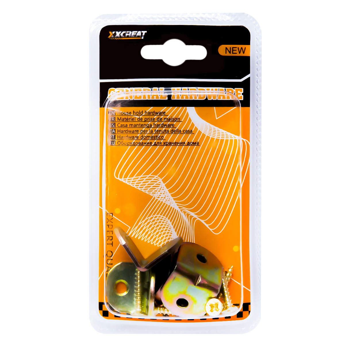 Крепежный уголок  20X20X20mm (блистер)