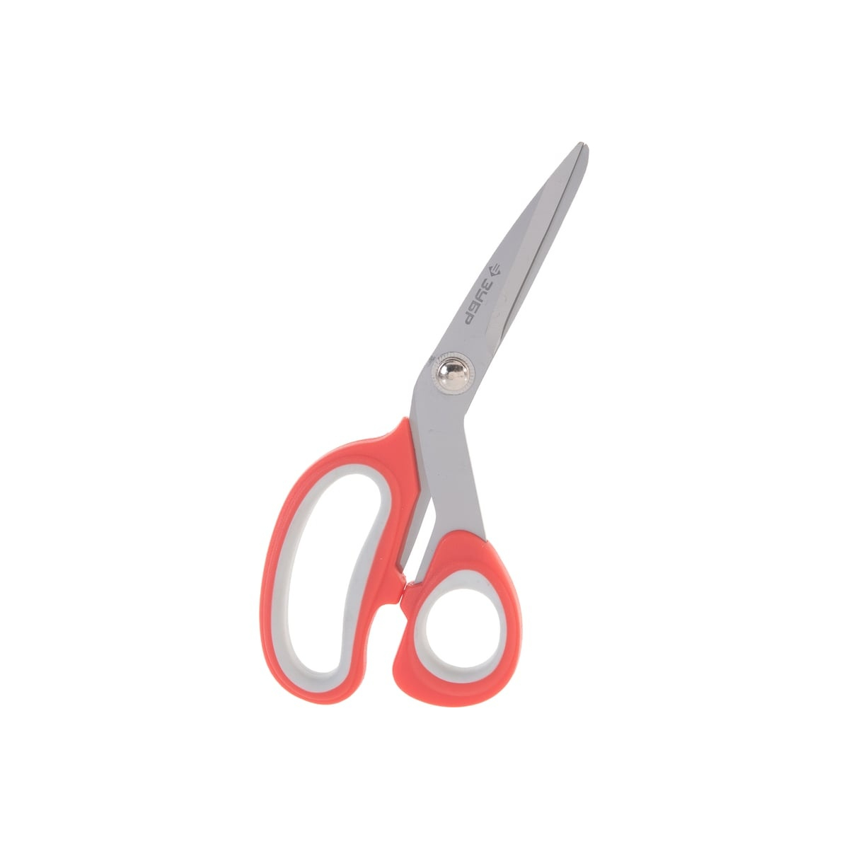 Ножницы ЗУБР МАСТЕР изогнутые хозяйств.,двухкомп. ручки 190мм.